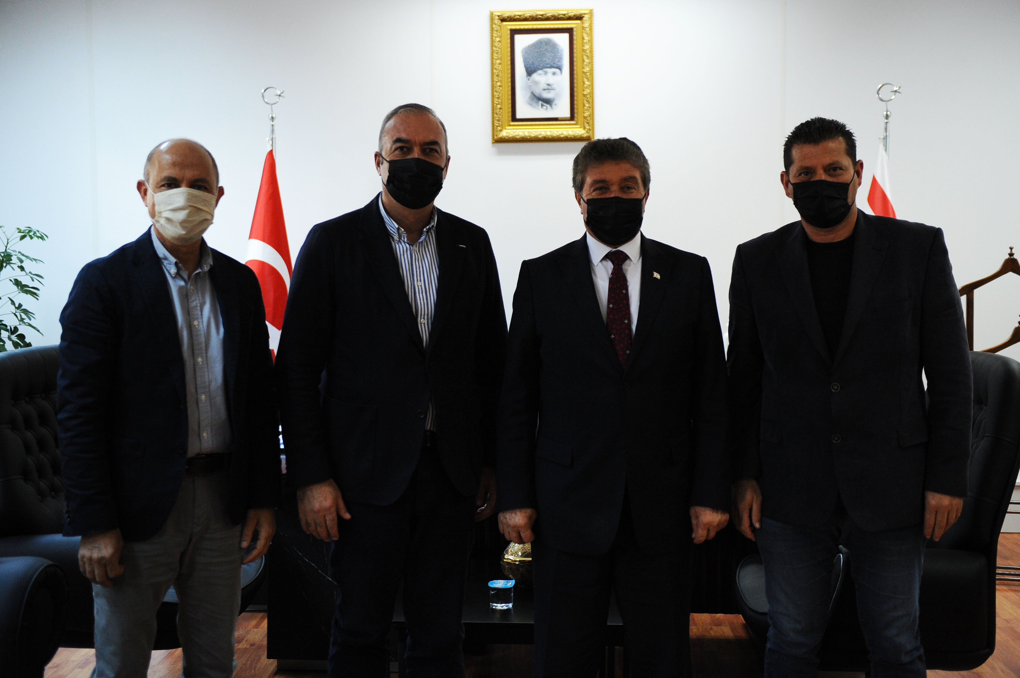 Başkan Sertoğlu, Sağlık Bakanı Üstel'i ziyaret etti